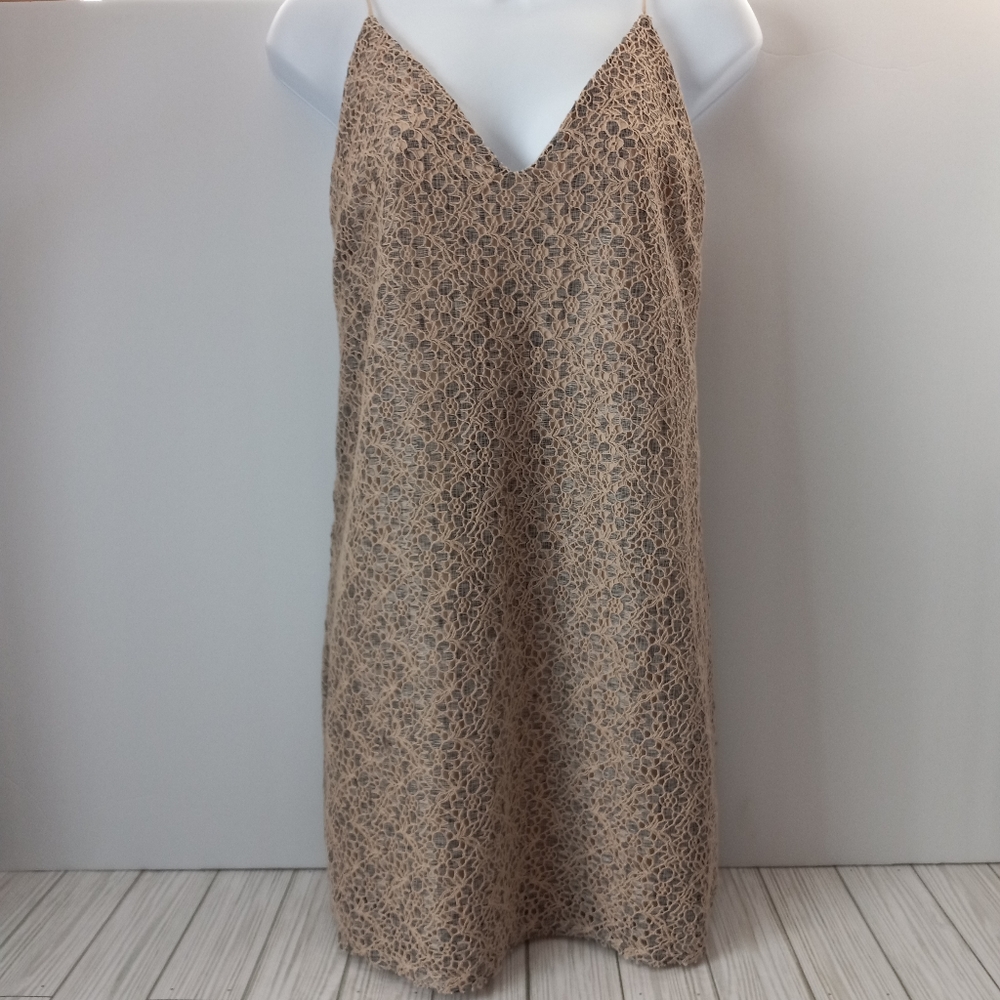 Zara Floral Embroidered Mini Dress